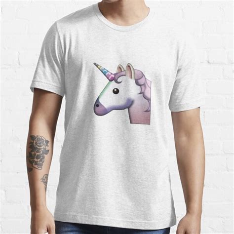 Majestic Unicorn Emoji T Shirt By Printpress Redbubble