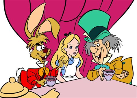 March Hare And Mad Hatter Clip Art Images Disney Clip Art Galore