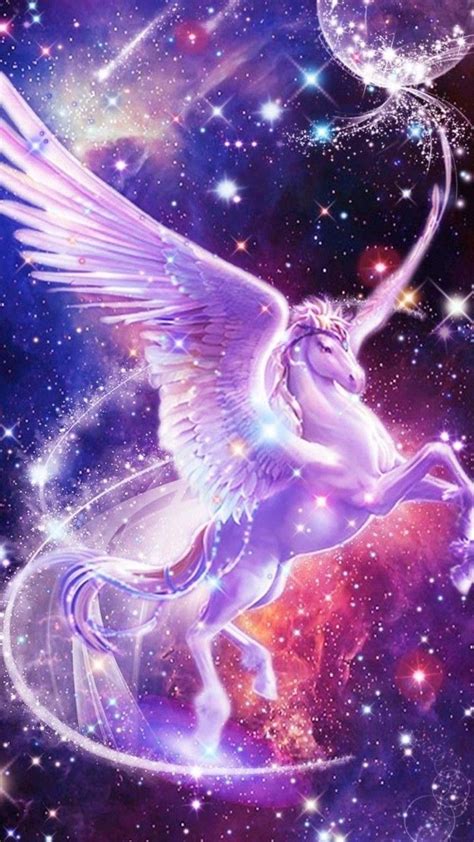 Fantasy Pegasus Iphone Wallpaper Unicorn Unicorn Wallpaper Cute