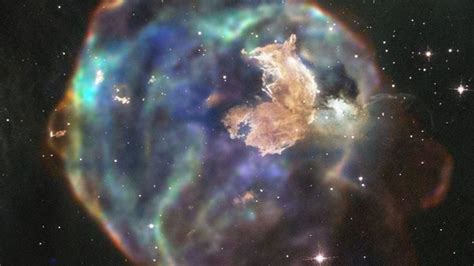 Nasa Shares Image Of Stunning Supernova Remnants ‘n63a In The Large