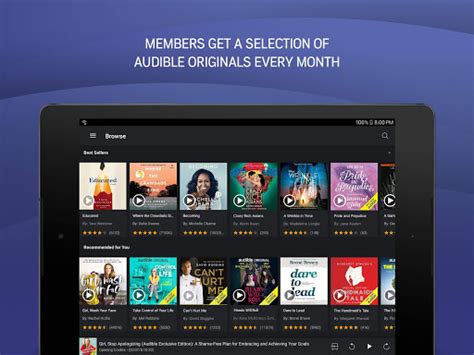 Updated Audible Audiobooks Stories And Audio Entertainment Android App