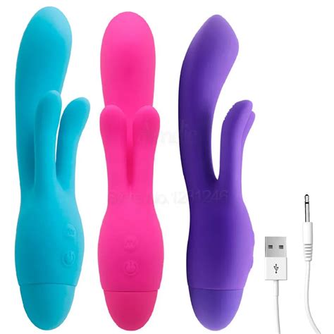 Aliexpress Com Buy USB Charging Speed Waterproof G Spot Dildo Vibrator Clitoris Stimulator