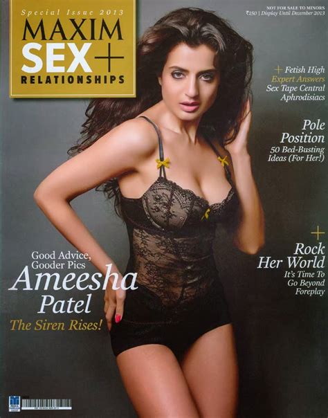 Ameesha Patel Latest Hot HQ Maxim 2013 Photoshoot Stills Hot Blog Photos