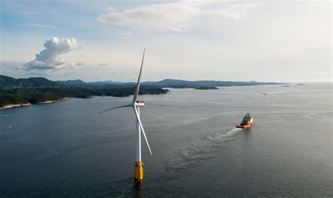 The Worlds First Floating Wind Farm Just Switched Online Inhabitat