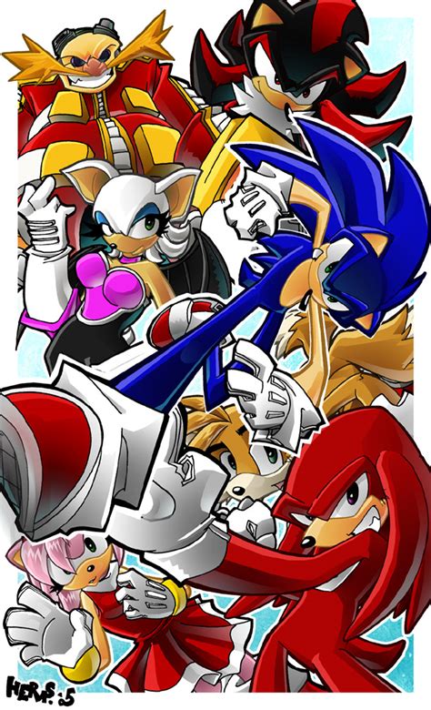 Sonic And The Sega Squad By Herms85 On Deviantart