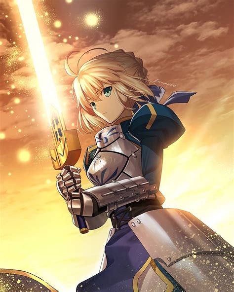 Pin By Chicchee Na On Fate Fate Stay Night Anime Arturia Pendragon