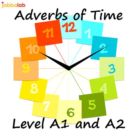 There is also a specific category of time adverbs that describe frequency, or how often something happens or is the case; German Adverbs of Time - Level A1 and A2 « JabbaLab ...