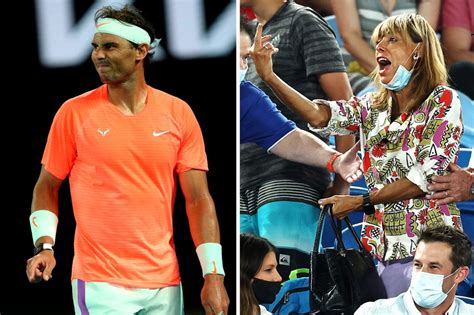 Rafael Nadal Gets The Middle Finger From Australian Open