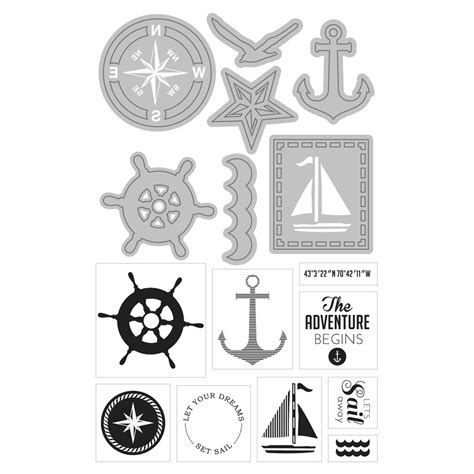 Find The Momenta® Art C™ Stamp And Die Set Nautical At Michaels
