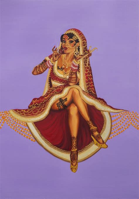 Meet Artist Nimisha Bhanot Whose Pinup Series Celebrates Sexually Liberated Indian Women