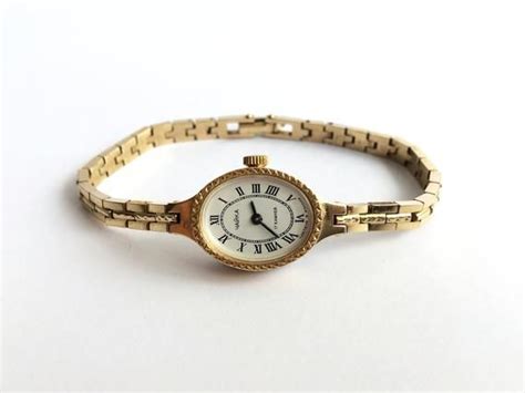 Awesome Gold Vintage Watch Made In 80svintage Watch Mechanical Chaika