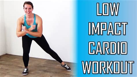 Low Impact Cardio Workout 10 Minute Beginners Low Impact Cardio
