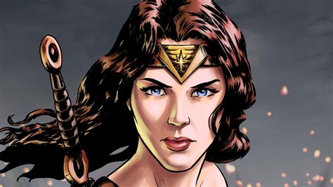Wonder Woman Face Wallpapers Wallpaper Cave