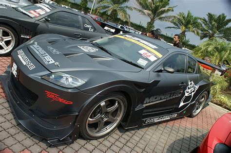 Body kit by ait racing modify and enhance the looks of your vehicle, improving its performance at. Monster Garage Customs, RX8 JGTC style wide body kit ...