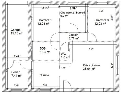 Une maison qui vous ressemble, la maison de vos rêves. plan d'une maison | House plans, How to plan, Modern house ...