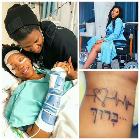 Clipkulture Sbahle Mpisane Gets New Hebrew Tattoo On Her Way To Full