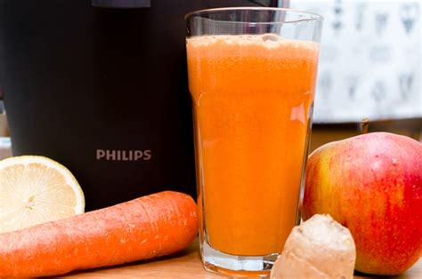 Детокс-сок из моркови, яблока и лимона | Philips