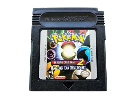 Pokemon Trading Card Game 2 English Translated Gameboy Color Gbc Cart