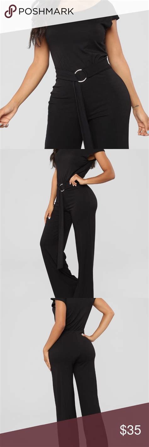 Black One Piece Romper Nwt By Fashion Nova Fashion Black One Piece