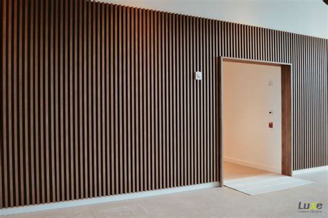 Finished Wall Cladding Using Ida 3 From The Syncron Collection Wood
