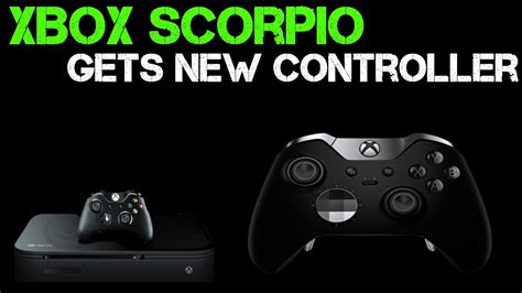 Xbox Scorpio Gets Redesigned Controller And Other New Scorpio Info