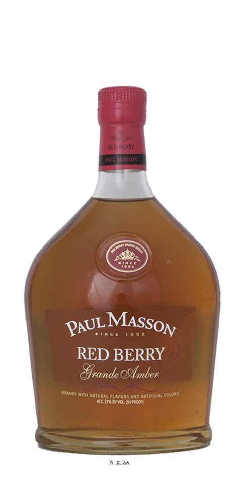 Paul Masson Grand Amber Berry Luekens Wine Spirits