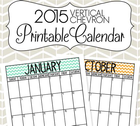 Printable Blank Calendar Vertical Calendar Printable Free Vertical