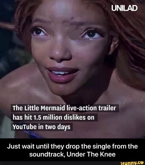 The He Little Mermaid Mermaid Live Action Live Action Trail Trailer Has As Hit 1 5 1 5 Million