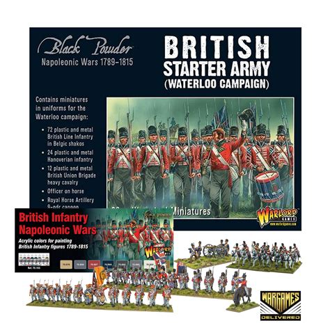 Buy Wargames Delivered Black Powder Napoleonic British Starter Army