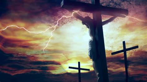 Jesus On Cross Animated Backgrounds Wallpaper For Pc And Mobiles 1080p