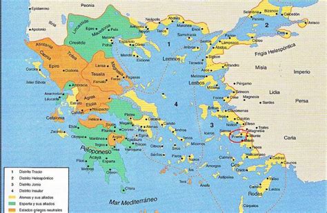 Resultado De Imagen De Mapa De Grecia Antigua Grecia Antigua