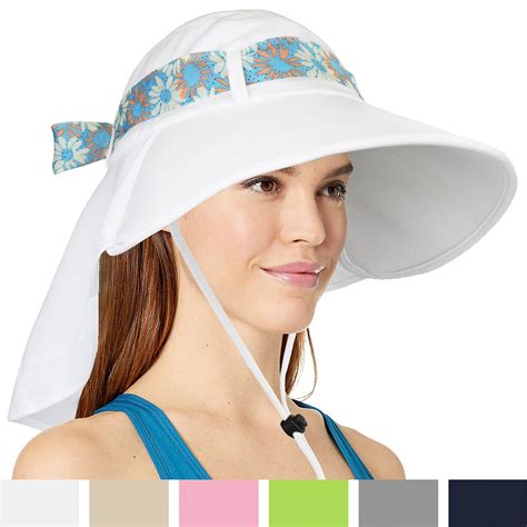 Sun Cube Womens Sun Hat Summer Uv Protection Outdoor Hat With Wide