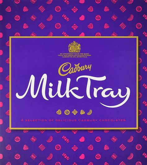 cadbury milk tray chocolate box 360g imported from the uk