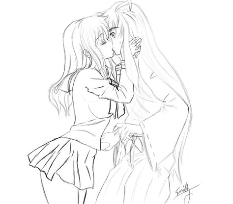 The Best Free Kiss Drawing Images Download From 942 Free Drawings Of