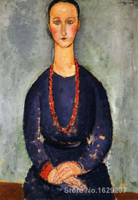 Recherchez parmi des femme toute nue photos et des images libres de droits sur istock. Peinture nue femme moderne dans un collier rouge par Amedeo Modigliani toile de haute qualité ...