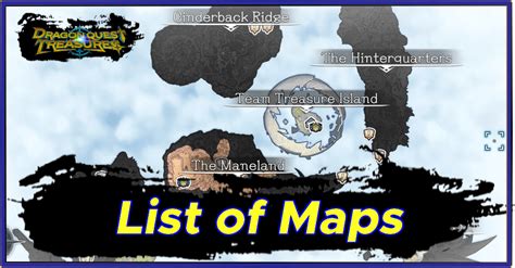 List of Maps and Locations: Which Island To Clear First | Dragon Quest