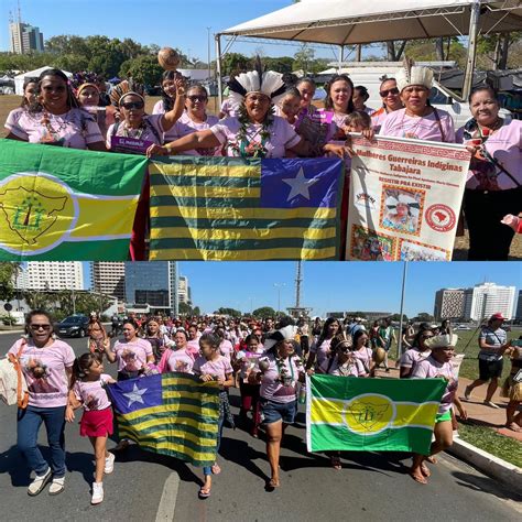 Documento Final Da Iii Marcha Das Mulheres Indígenas é Entregue às Autoridades Em Brasília