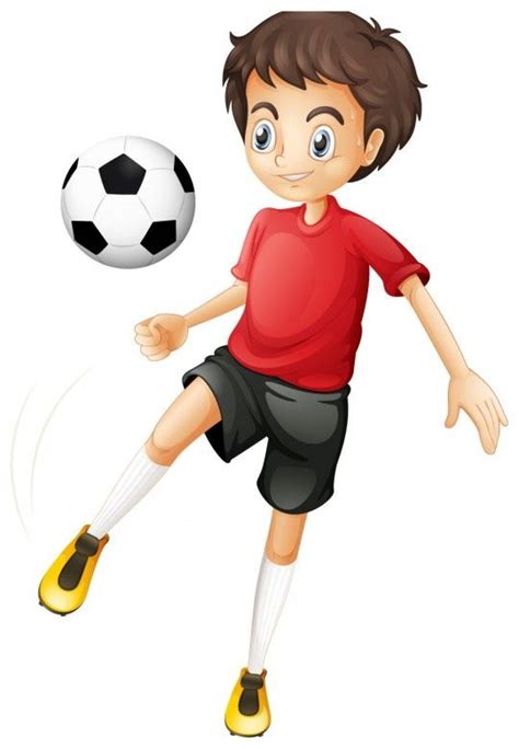 Cartoon Soccer Players Clipart Best