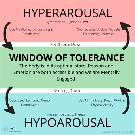 Psychotherapy Window Of Tolerance — Ashley Guite Psychotherapy