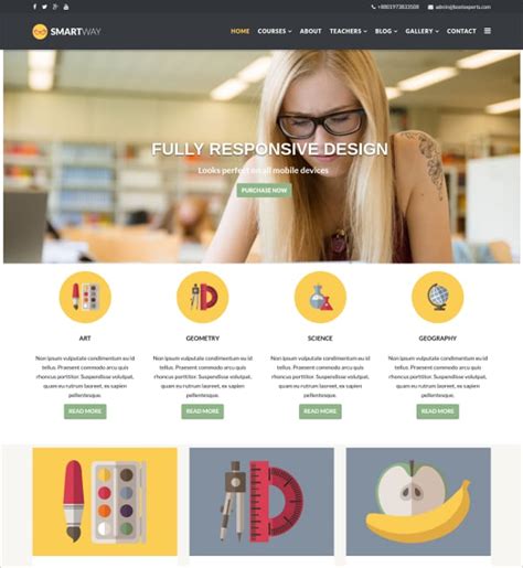 19 Teachers Website Themes And Templates Free And Premium Templates