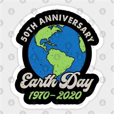 Earth Day 50th Anniversary 1970 2020 Vintage Earth Day 2020 50th