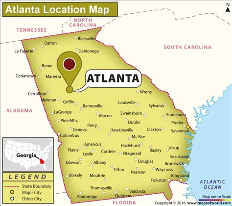 Satellite image of atlanta, united states and near destinations. Atlanta GA Top 10 Home Security System Providers