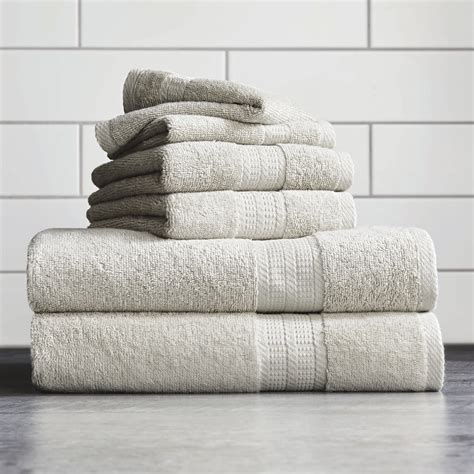 Better Homes And Gardens American Made Towel Collection Solid 6 Piece