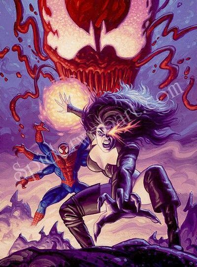 Carnage Doppelganger Shriek Spiderman Marvel Knights Marvel Comics