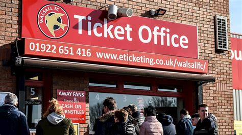 Ticket Office Open Late This Wednesday News Walsall Fc