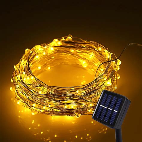 Led String Light 10m Led Solar Fairy Lights Waterproof Outdoor Lighting