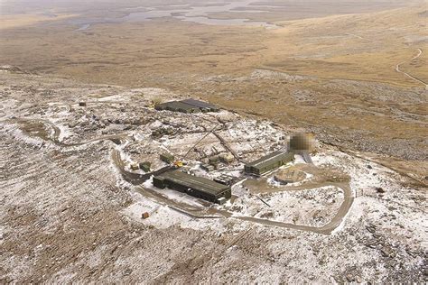 The Falkland Islands Military Precision Features Building