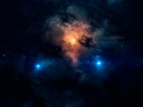 Stars Wallpaper 4k Galaxy Astronomy Cosmos Blue Space 2461