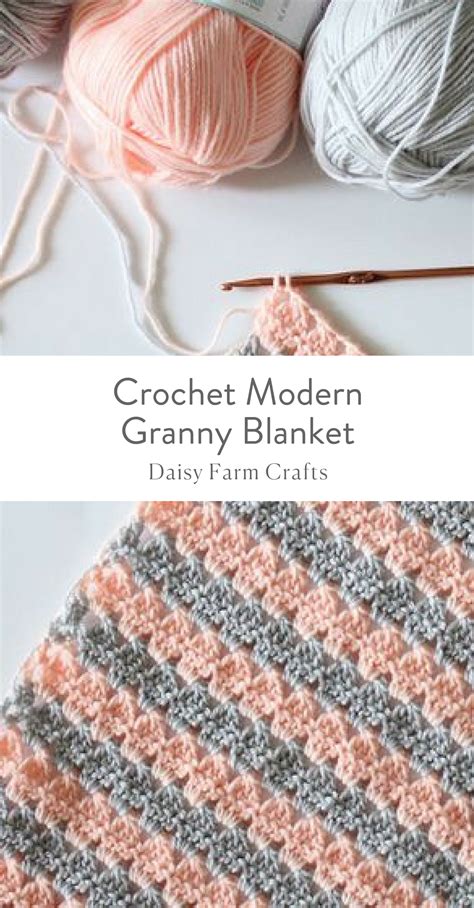Daisy Farm Crafts Crochet Crochet For Beginners Blanket Modern