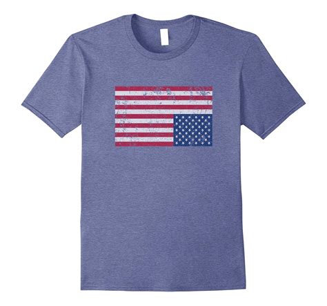 American Flag Distress Upside Down United States Usa T Shirt Anz Anztshirt